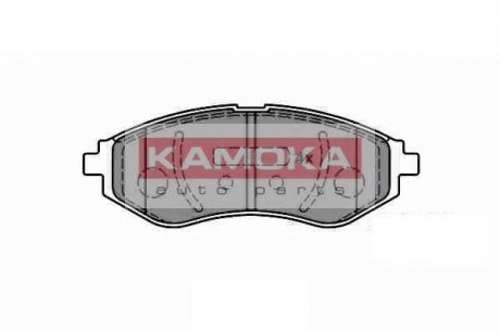 Комплект гальмівних накладок, дискове гальмо KAMOKA JQ1018366