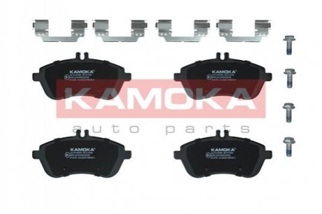 Комплект тормозных накладок, дисковый тормоз KAMOKA JQ1018398 (фото 1)