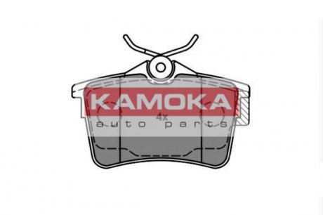 Комплект гальмівних накладок, дискове гальмо KAMOKA JQ1018501 (фото 1)