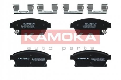 Комплект тормозных накладок, дисковый тормоз KAMOKA JQ1018528