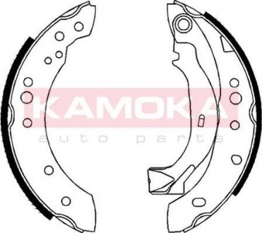 Комплект гальмівних колодок KAMOKA JQ202046