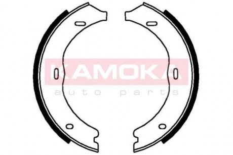 Комплект тормозных колодок, стояночный тормоз KAMOKA JQ212031 (фото 1)