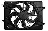 Дифузор радіатора охолодження двигуна 25380-3X000 Hyundai Elantra (11-)/Kia Ceed (12-) - (KoreaAutoParts) (ZVVE009 / WG1720509 / STHN292010) KAP KM0500310 (фото 1)