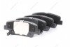 Колодки тормозные задн. диск. Korando (10-) - (KoreaAutoParts) (8302A6A30 / 58302A6A20 / 58302A5A20) KAP KS0700141 (фото 1)