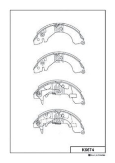 Автозапчасть KASHIYAMA K6674