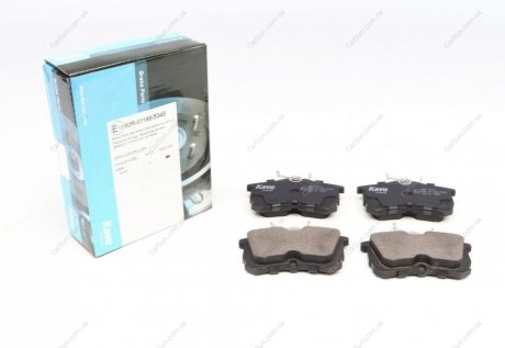 Комплект тормозных накладок, дисковый тормоз KAVO KBP-2011 (фото 1)