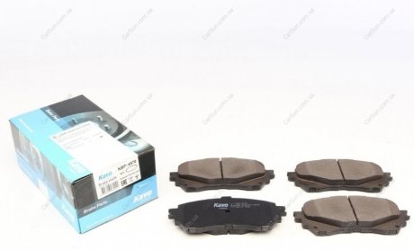 Комплект тормозных накладок, дисковый тормоз KAVO KBP-4570