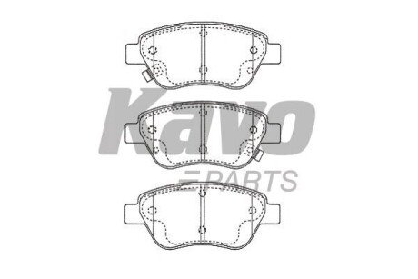 ГАЛЬМІВНІ КОЛОДКИ KAVO KBP-5562