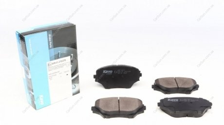 Комплект гальмівних накладок, дискове гальмо KAVO KBP-9011