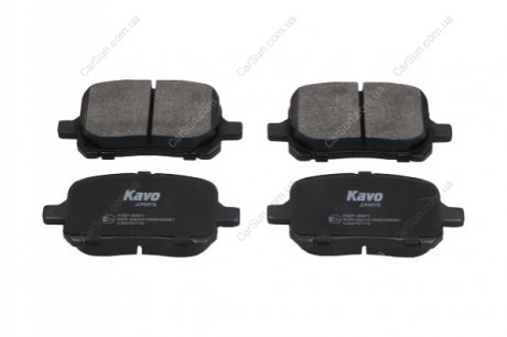 Комплект тормозных накладок, дисковый тормоз KAVO KBP-9051 (фото 1)