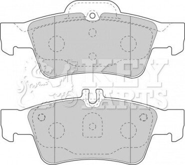 Гальмiвнi колодки дисковi Key-parts KBP1798