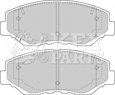 Гальмiвнi колодки дисковi Key-parts KBP1860