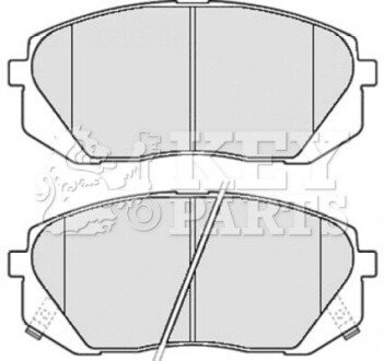 Гальмiвнi колодки дисковi Key-parts KBP2081