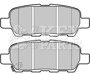 Гальмiвнi колодки дисковi Key-parts KBP2326