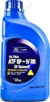 Трансмиссионное масло 4л ATF SP-IV 1л Kia/Hyundai 04500-00117