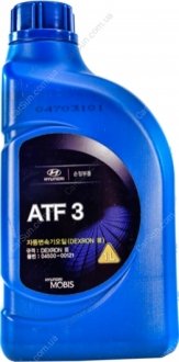 Трансмиссионное масло ATF 3 1Л - Kia/Hyundai 04500-00121 (фото 1)