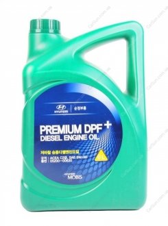 Моторное масло 6L Premium DPF+ Kia/Hyundai 05200-00630 (фото 1)