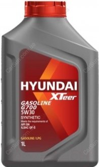 Масло ДВС 5W-30 Xteer HYUNDAI бенз, Gasoline G700 SN/GF-5, 1л, п/синт Kia/Hyundai 1011135