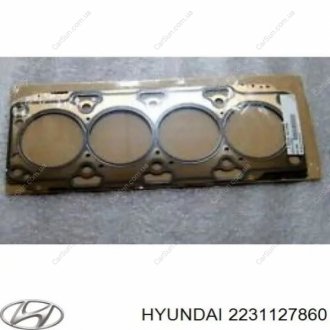 Прокладка ГБЦ Т=1.2 2.2 Disel Kia/Hyundai 2231127860 (фото 1)