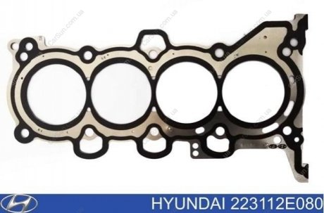 Прокладка головки блоку циліндрів - (оригінал) Kia/Hyundai 223112E080