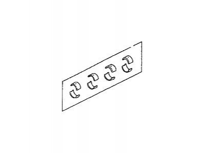 Вкладыши шатунные (0.25) Kia/Hyundai 2306032901