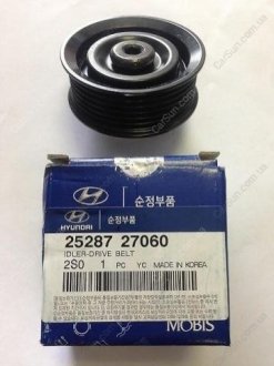 Ролик ремня генератора - Kia/Hyundai 25287-27060 (фото 1)