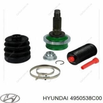 Шарнир внутренний полуоси Kia/Hyundai 4950538C00