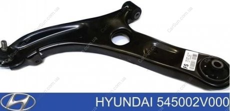 Важіль передній лівий HYUNDAI / KIA ELANTRA, VELOSTER (вир-во Mobis) Kia/Hyundai 545002V000