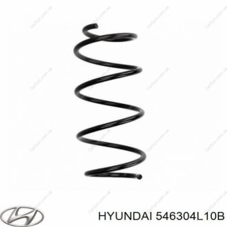 Пружина передняя Kia/Hyundai 546304L10B (фото 1)