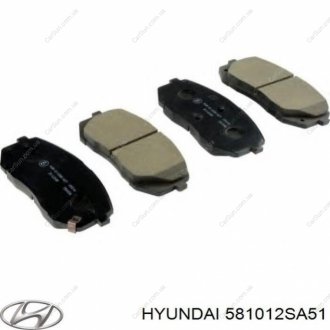 Тормозные колодки - Kia/Hyundai 58101-2SA51 (фото 1)