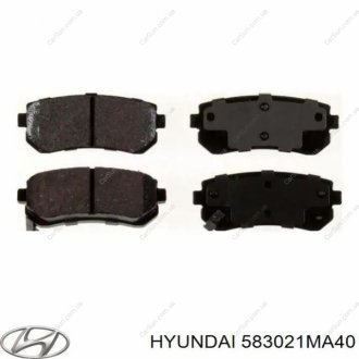 Колодки гальмівні задні Kia/Hyundai 583021MA40