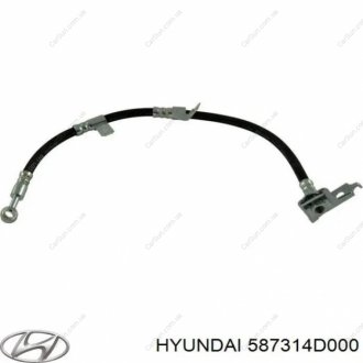 Трубка тормозная передняя левая Kia/Hyundai 58731-4D000