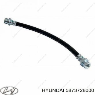 Шланг гальмівний передній правий Kia/Hyundai 5873728000 (фото 1)
