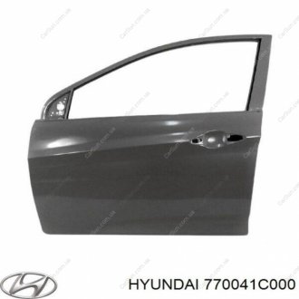 Фільонка двері задньої правої Kia/Hyundai 770041C000