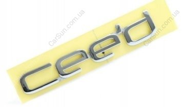 Емблема Ceed Kia/Hyundai 863101h200