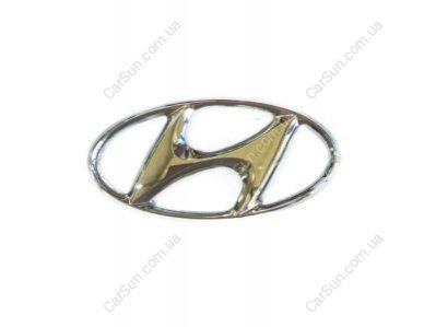 Задня емблема H Kia/Hyundai 86341-39000