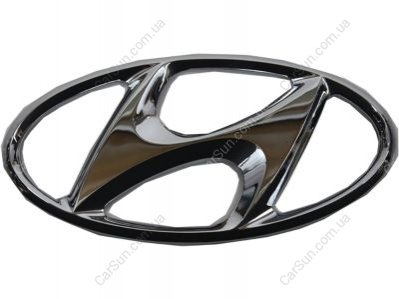 Емблема решітки радіатора h Santa Fe 00- (вир-во) Kia/Hyundai 8635326100 (фото 1)
