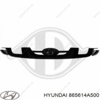 Решетка радиатора (нижняя часть) Kia/Hyundai 865614A500 (фото 1)