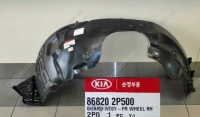 Подкрылок передний - Kia/Hyundai 868202P500