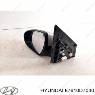 Дзеркало ліве (ел. з підігрів)! Kia/Hyundai 87610D7040