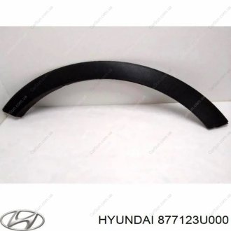 Молдинг переднего крыла правого Kia/Hyundai 877123U000