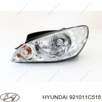 Фара передняя левая (эл.кор.) Kia/Hyundai 921011C515