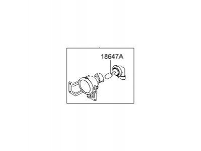 Фара Tucson 06-10 протитум.. Mobis Kia/Hyundai 92202-2E000