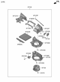 Фільтр салону Kia/Hyundai 97133AO000