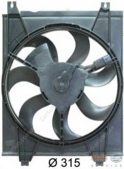 Вентилятор кондиционера в сборе Kia/Hyundai 97730-2F000 (фото 1)