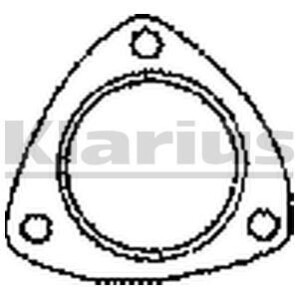 Прокладка вихлопної системи приймальної труби FIAT Doblo 00-09; LANCIA Lybra 99-05 KLARIUS 410362 (фото 1)