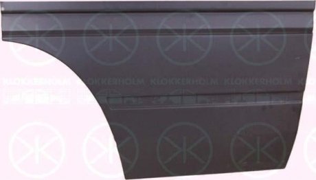Накладка переднього бампера - KLOKKERHOLM 3546123 (фото 1)