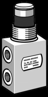 Клапан регулировки уровня Knorr-Bremse AE 1208 (фото 1)
