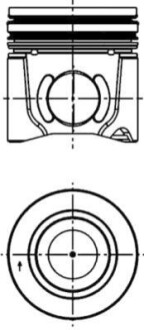 Поршень KOLBENSCHMIDT 41 077 620 (фото 1)