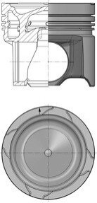 Поршень KOLBENSCHMIDT 41178600